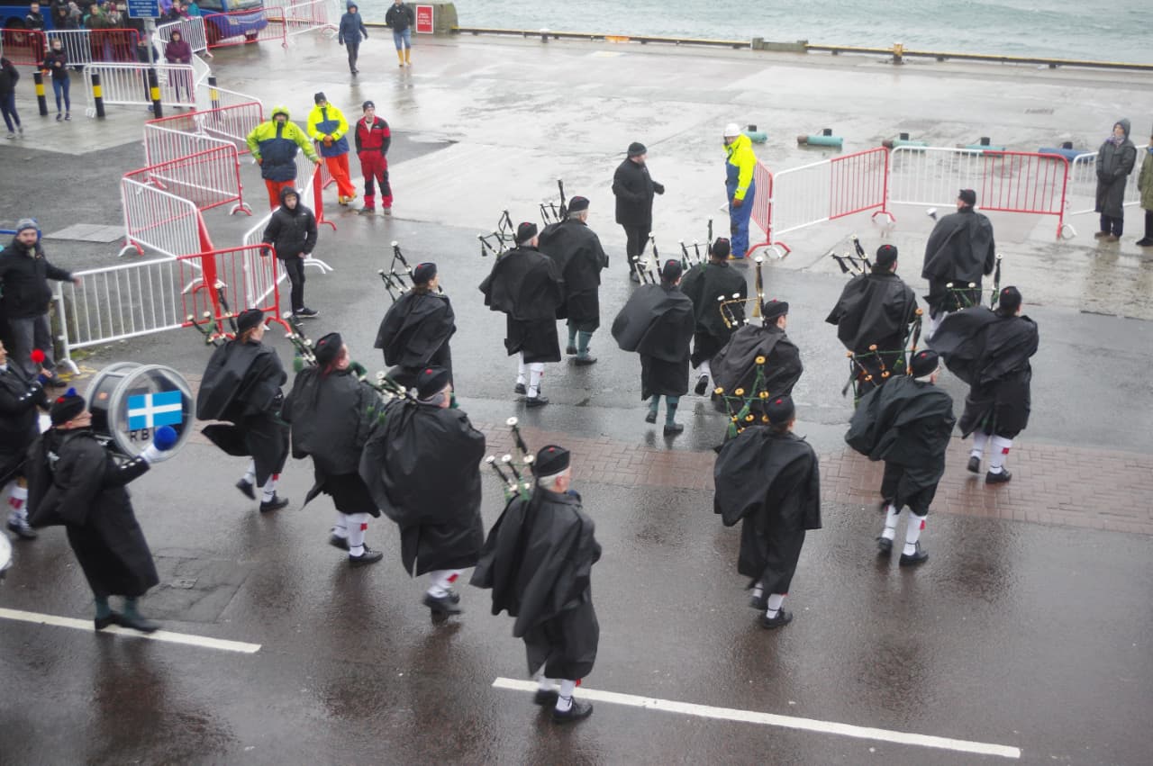Fort Charlotte on the Lerwick waterfront