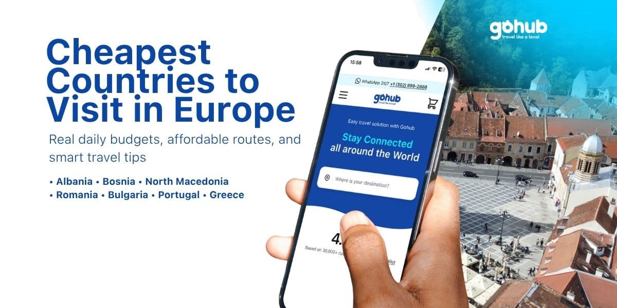 Cheapest Countries to Visit in Europe in 2026: Real Daily Budgets, Routes, and Travel Tips